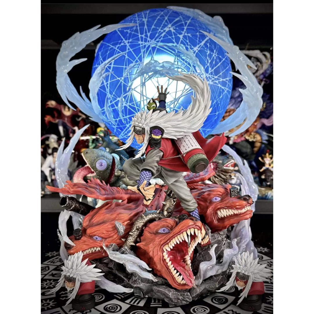 ナルト NARUTO じらいや フィギュア ガレージキット GK完成品の ナルト NARUTO じらいや フィギュア ガレージキット GK完成品の
