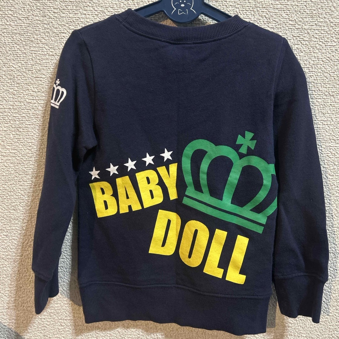 BABYDOLL(ベビードール)のBABYDOLL☆トレーナー(100) キッズ/ベビー/マタニティのキッズ服男の子用(90cm~)(その他)の商品写真