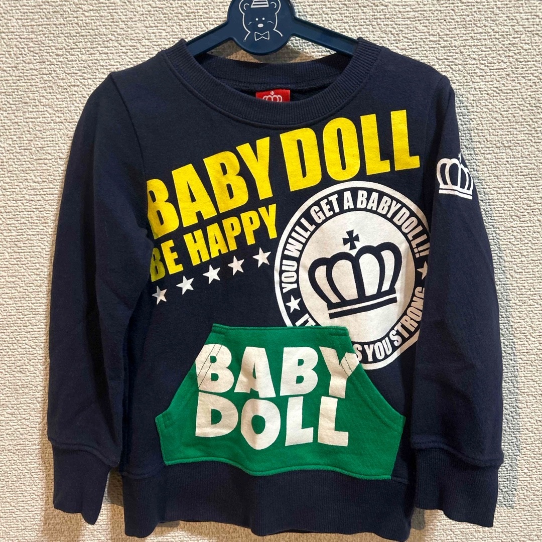 BABYDOLL(ベビードール)のBABYDOLL☆トレーナー(100) キッズ/ベビー/マタニティのキッズ服男の子用(90cm~)(その他)の商品写真