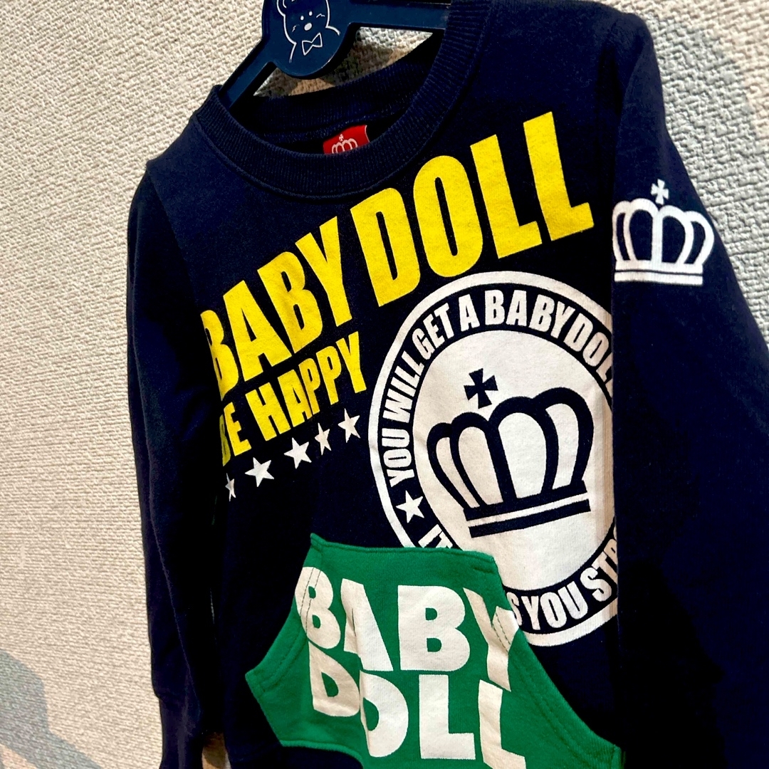 BABYDOLL(ベビードール)のBABYDOLL☆トレーナー(100) キッズ/ベビー/マタニティのキッズ服男の子用(90cm~)(その他)の商品写真