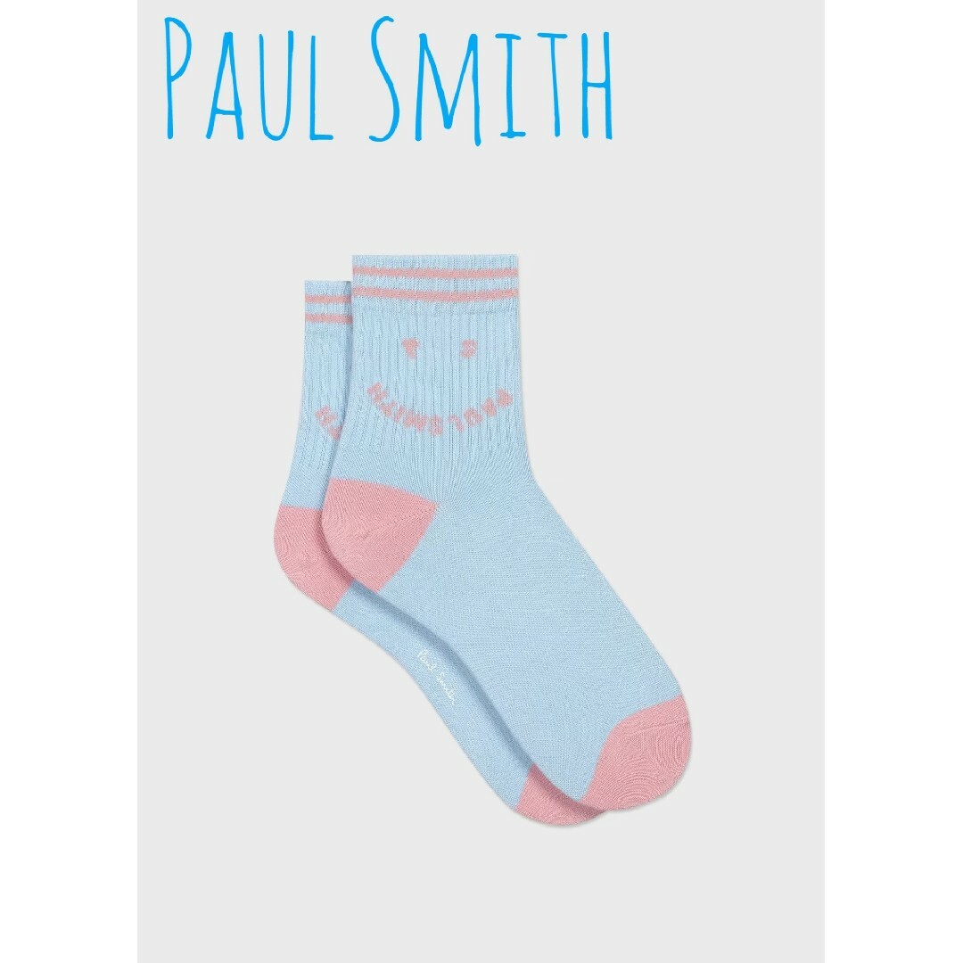 Paul Smith(ポールスミス)のPaul Smith　HAPPYソックス　ウィメンズ レディースのレッグウェア(ソックス)の商品写真