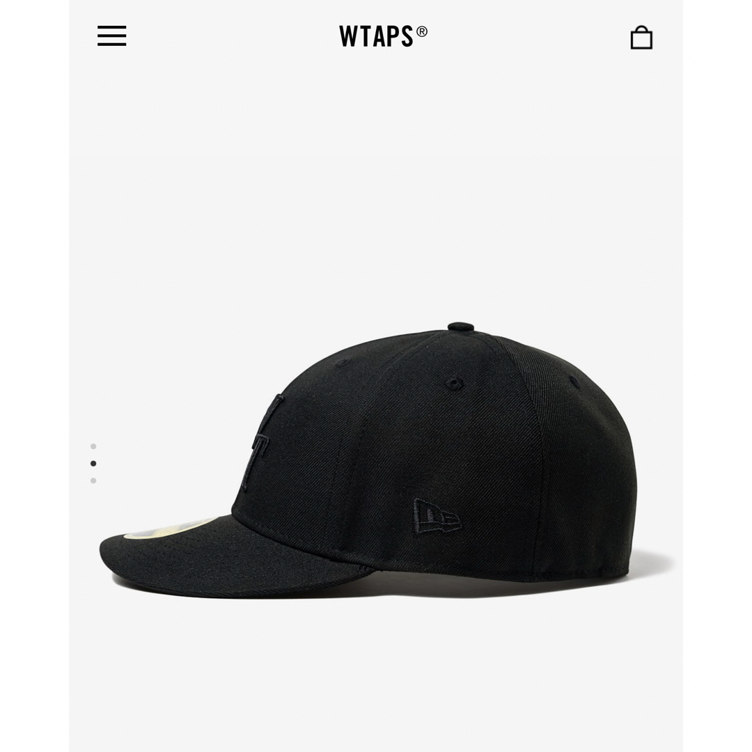 カラーBLACK×BLACKXL／WTAPS × NEW ERA LEAGUE ニューエラ キャップ 黒