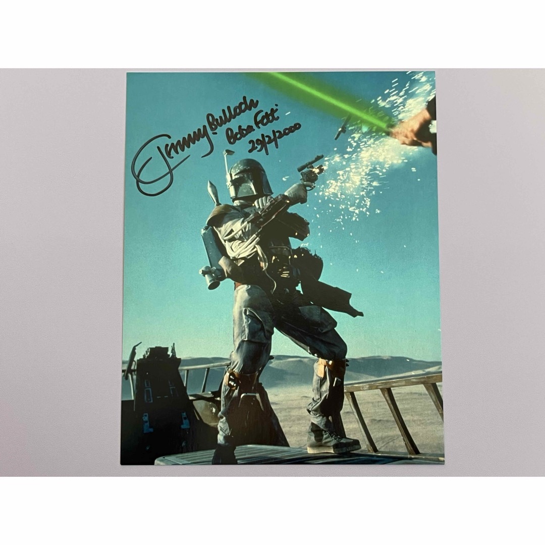 スターウォーズ 直筆サイン ボバ・フェット ジェレミー スターウォーズ 直筆サイン ボバ・フェット ジェレミー