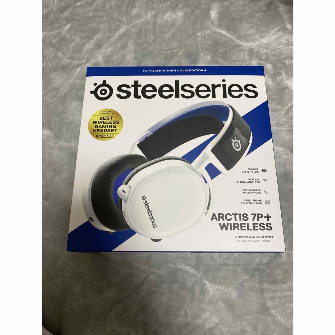 SteelSeries(スティールシリーズ)のSteelSeries ヘッドセット（値下げ交渉可能です） スマホ/家電/カメラのオーディオ機器(ヘッドフォン/イヤフォン)の商品写真