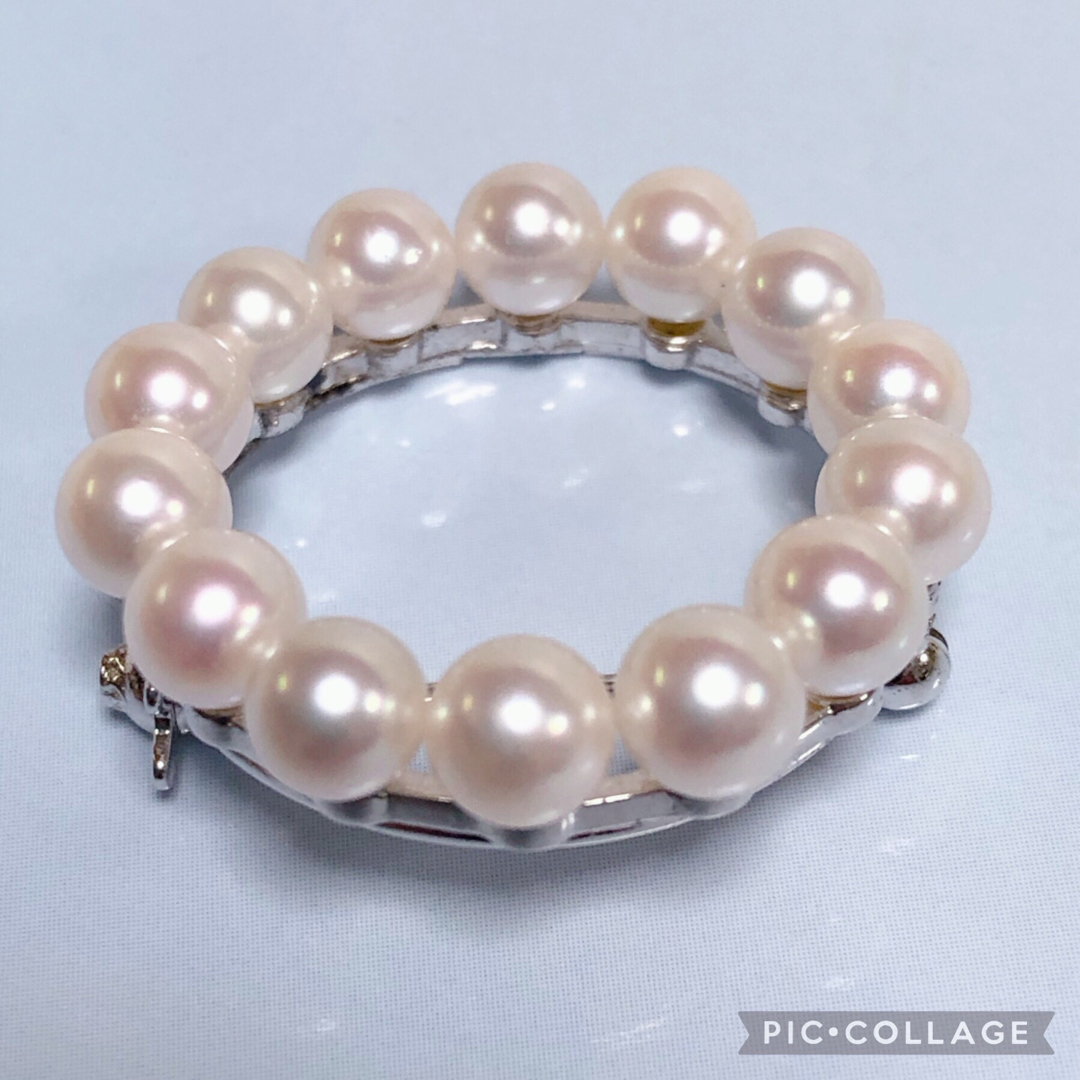 MIKIMOTO(ミキモト)のミキモトブローチ🌹　ロングセラーのエレガントサークルモチーフ レディースのアクセサリー(ブローチ/コサージュ)の商品写真