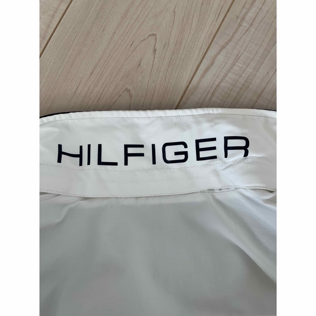 メンズトミーヒルフィガー　ロゴ刺繍ナイロンジャケット