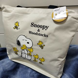 スヌーピー(SNOOPY)のスヌーピー トートバッグ ウッドストック マザーズバッグ ピーナッツ チャーリー(トートバッグ)