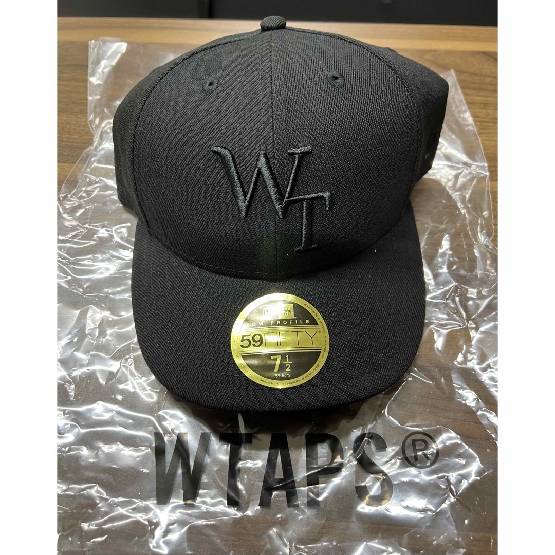 キャップwtaps 23aw  new era 59fifty cap 黒 ニューエラ