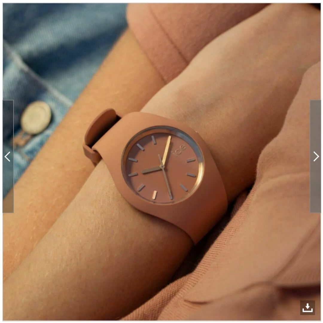 ice watch(アイスウォッチ)のアイスウォッチ クレー - スモール - 3H レディースのファッション小物(腕時計)の商品写真