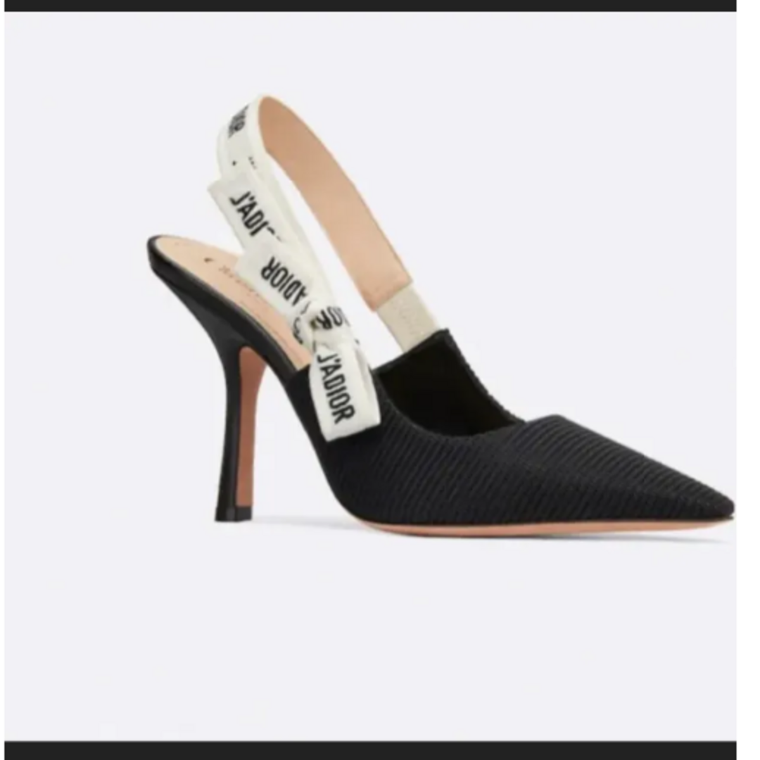 J'ADIOR スリングバックパンプス 新品 35 ディオール ヒール リボン J'ADIOR スリングバックパンプス 新品 35 ディオール ヒール リボン