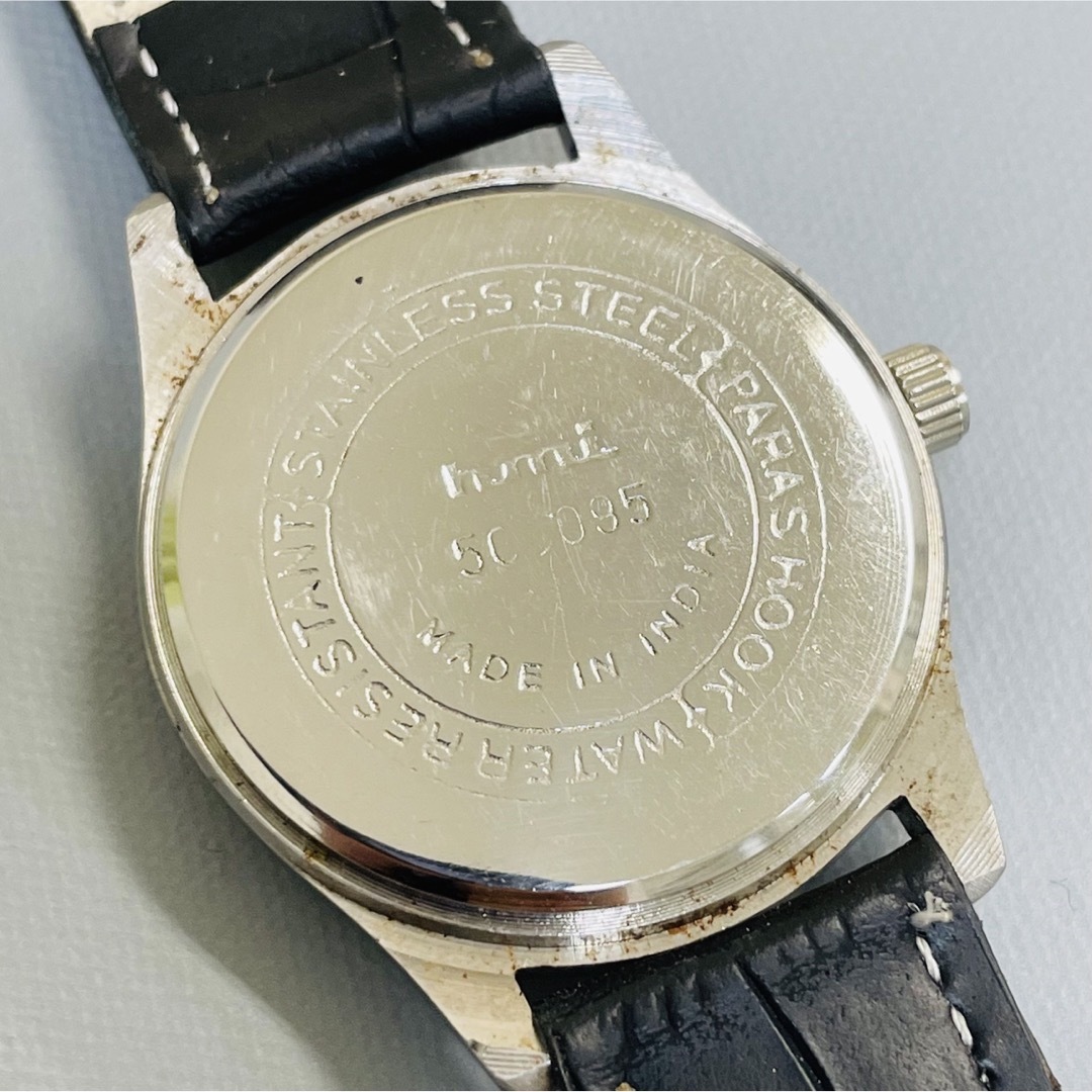 【シンプル】HMT/機械式/手巻き/ウォッチ/メンズ腕時計/ヴィンテージ メンズの時計(腕時計(アナログ))の商品写真
