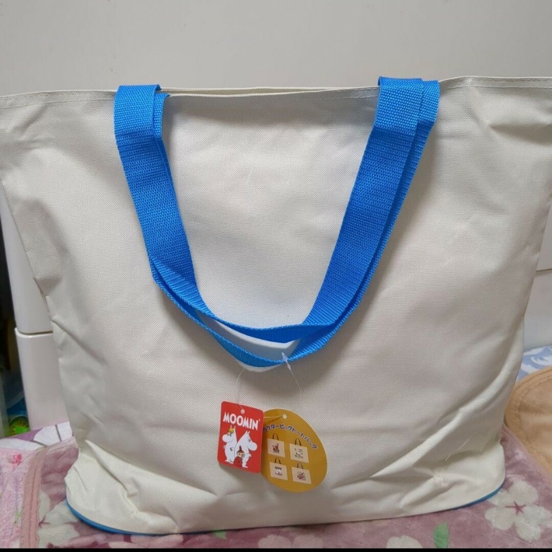 MOOMIN(ムーミン)のムーミン トートバッグ リトルミイ マザーズバッグ スナフキン ニョロニョロ レディースのバッグ(トートバッグ)の商品写真