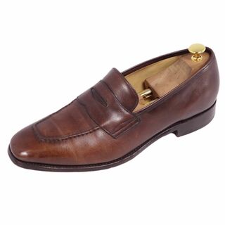 ロイドフットウェア Lloyd Footwear ローファー コインローファー ビジネスシューズ カーフレザー 革靴 メンズ イングランド製 9E(27.5cm相当) ブラウン(ドレス/ビジネス)