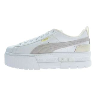 プーマ(PUMA)のPUMA プーマ スニーカー  381983_3112 メイズ レザー スニーカー ホワイト系 26cm【新古品】【未使用】【中古】(スニーカー)