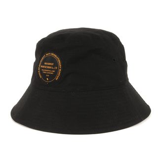 ラッツ(RATS)の新品同様 RATS ラッツ ハット サイズ:L 23SS バックサテン バケットハット BACKET HAT ブラック 黒 帽子 ブランド カジュアル【メンズ】【中古】(ハット)