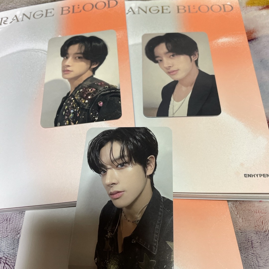 ENHYPEN ORANGE BLOOD ジェイク ENHYPEN ORANGE BLOOD ジェイク