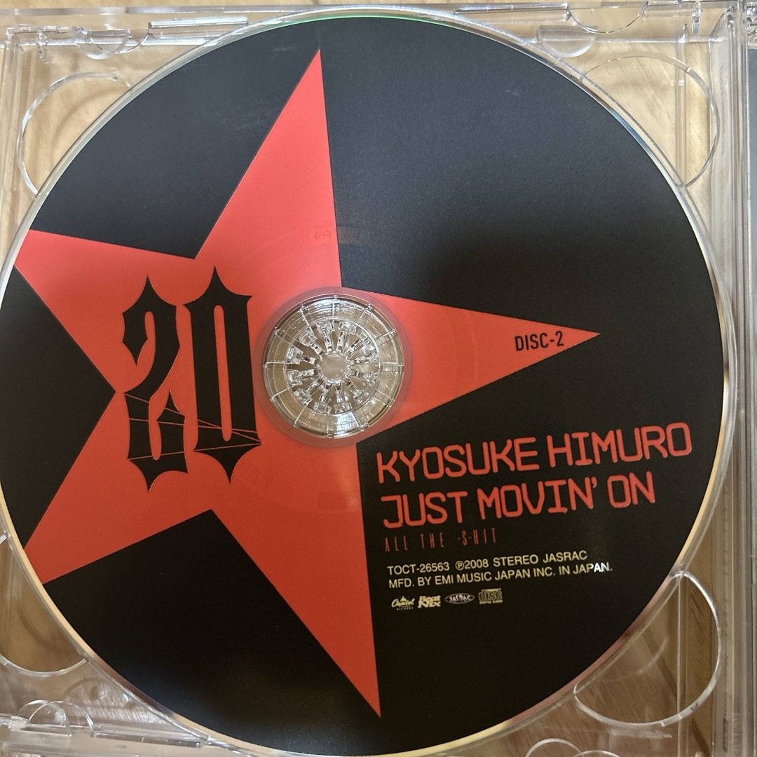 氷室京介　20thアニバーサリー エンタメ/ホビーのCD(ポップス/ロック(邦楽))の商品写真