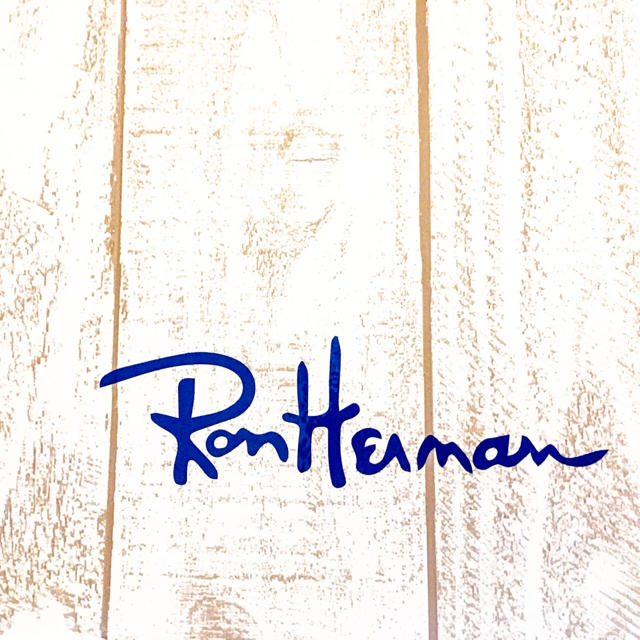 Ron Herman - ロンハーマン カッティングステッカー ブルーの通販 by つんすけ's shop｜ロンハーマンならラクマ