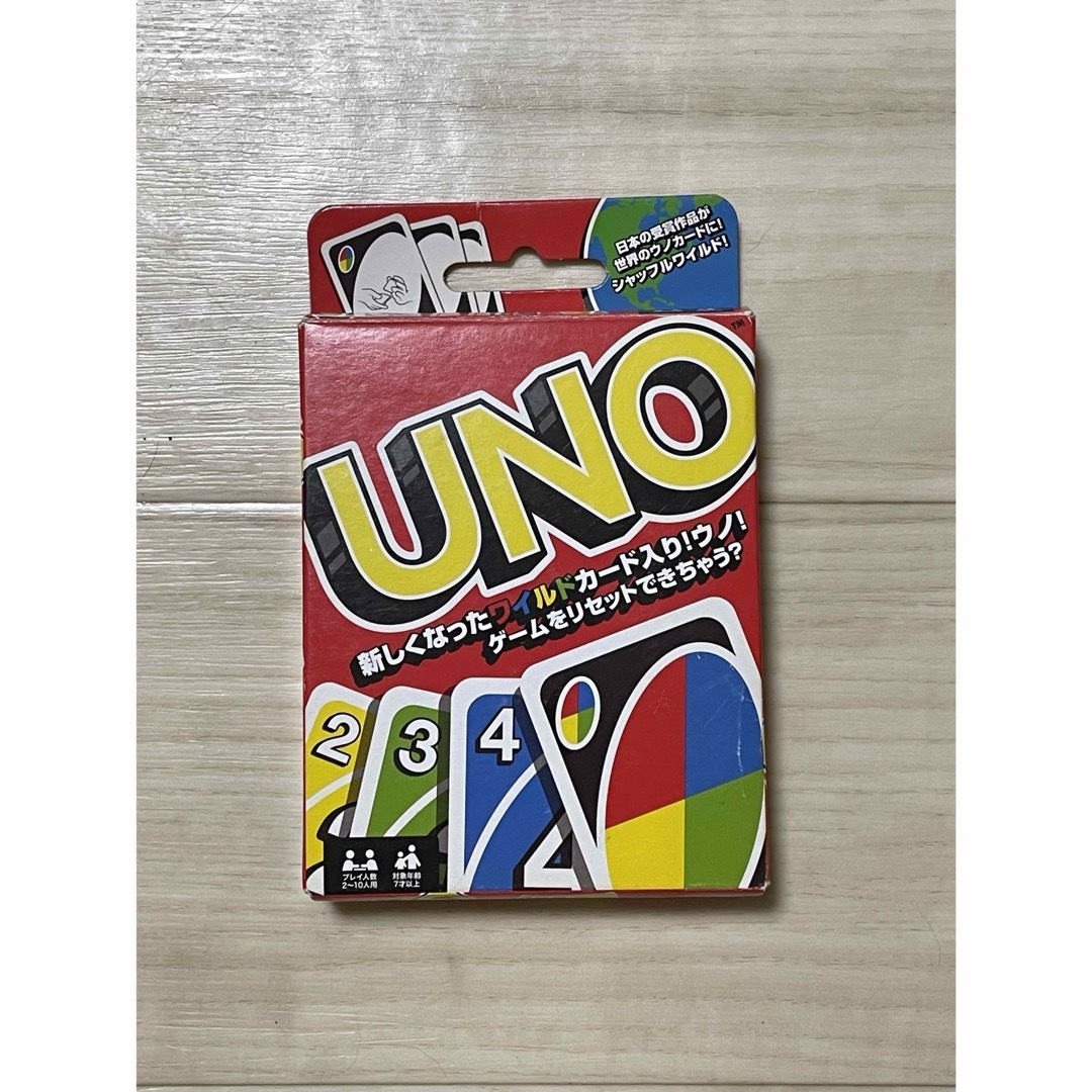 MATTEL(マテル)のマテル UNOカードゲーム   エンタメ/ホビーのテーブルゲーム/ホビー(トランプ/UNO)の商品写真