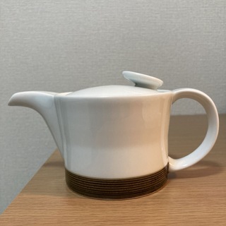 白山陶器 - 白山陶器 ティーポット 麻の糸 Sサイズ セピア 急須