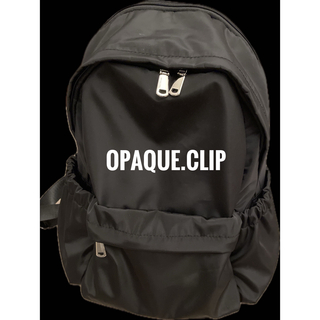 オペークドットクリップ(OPAQUE.CLIP)の【新品未使用】黒　OPAQUE.CLIP(リュック/バックパック)