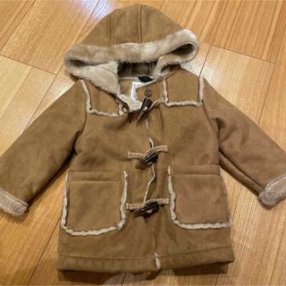 ユナイテッドアローズグリーンレーベルリラクシング(UNITED ARROWS green label relaxing)の【年末SALE】ムートンコート　ダッフル　グリーンレーベル　ベビー　アウター(ジャケット/コート)