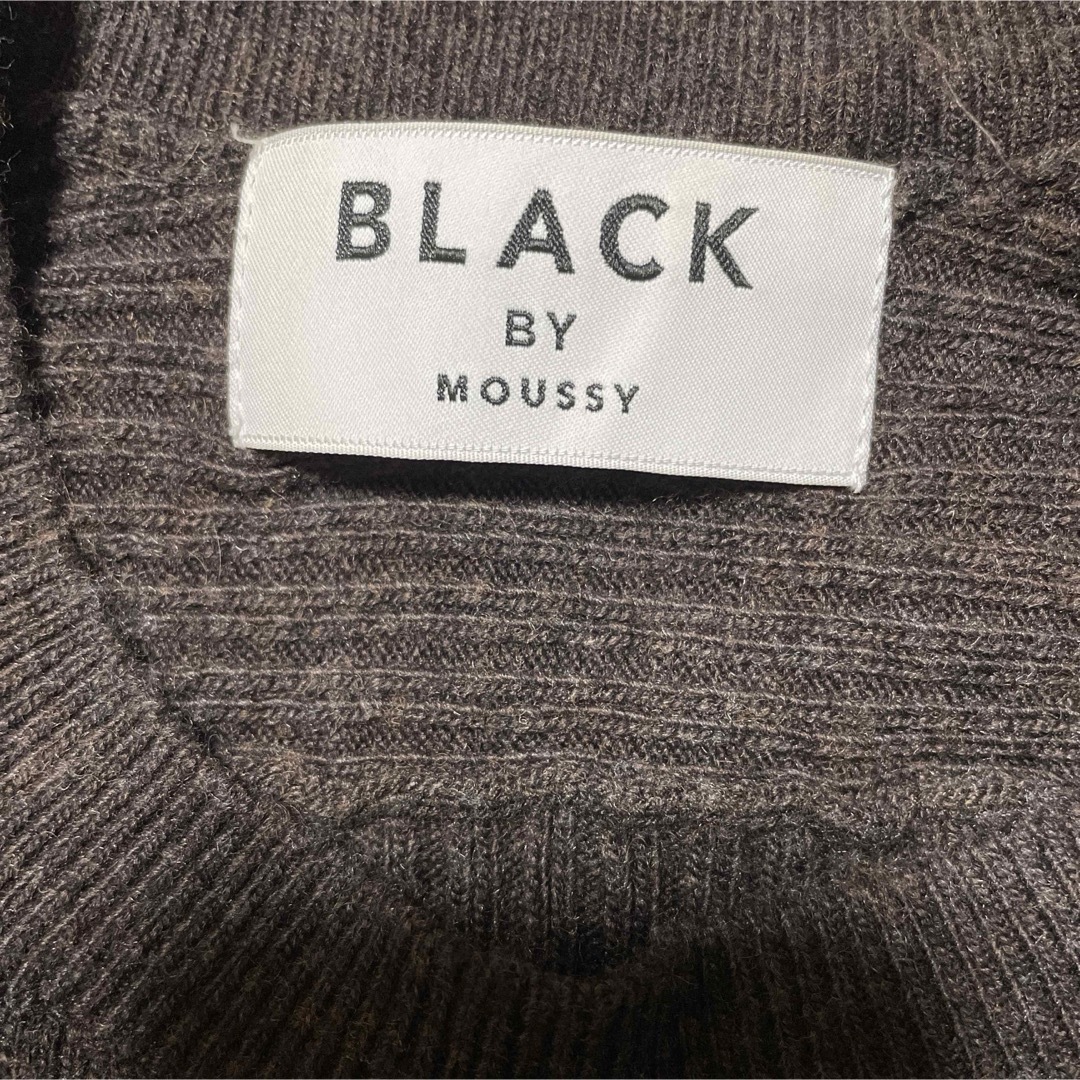 BLACK by moussy(ブラックバイマウジー)のBLACK BY MOUSSY  tereko knit tops レディースのトップス(ニット/セーター)の商品写真