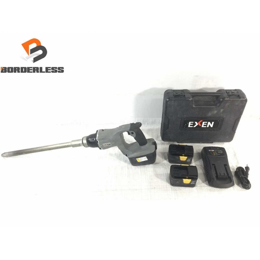 ☆中古品☆ EXEN エクセン 18V コードレスバイブレータ 電棒 ☆中古品☆ EXEN エクセン 18V コードレスバイブレータ 電棒