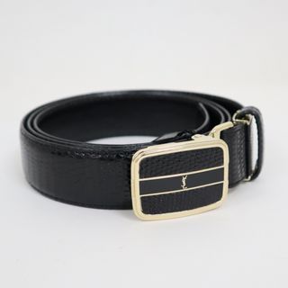 サンローラン(Saint Laurent)の【Yves Saint Laurent】イブサンローラン ベルト リザード型押し レザー【中古】【代金引換不可】/md15723tg(ベルト)