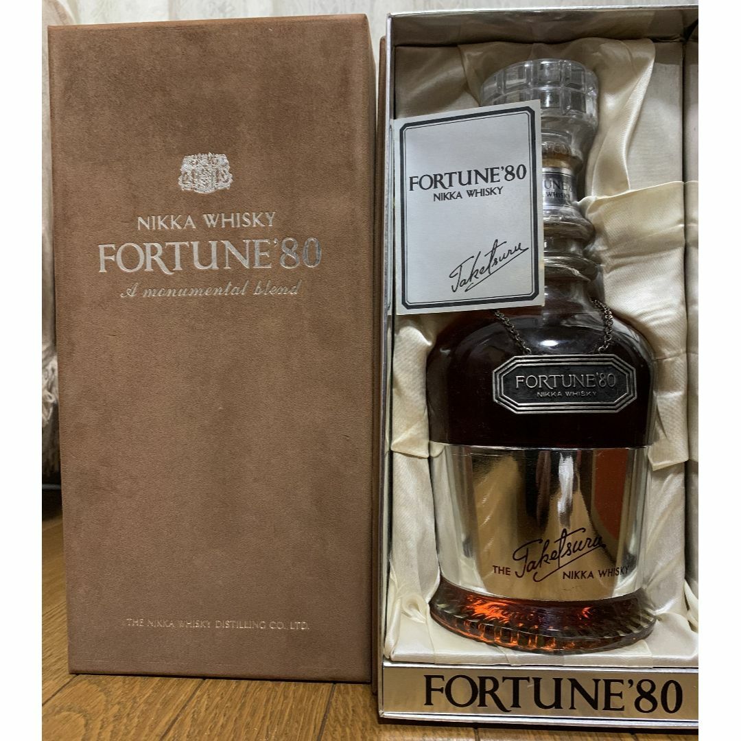 ニッカウヰスキー(ニッカウイスキー)のニッカウヰスキー　Fortune'80 食品/飲料/酒の酒(ウイスキー)の商品写真