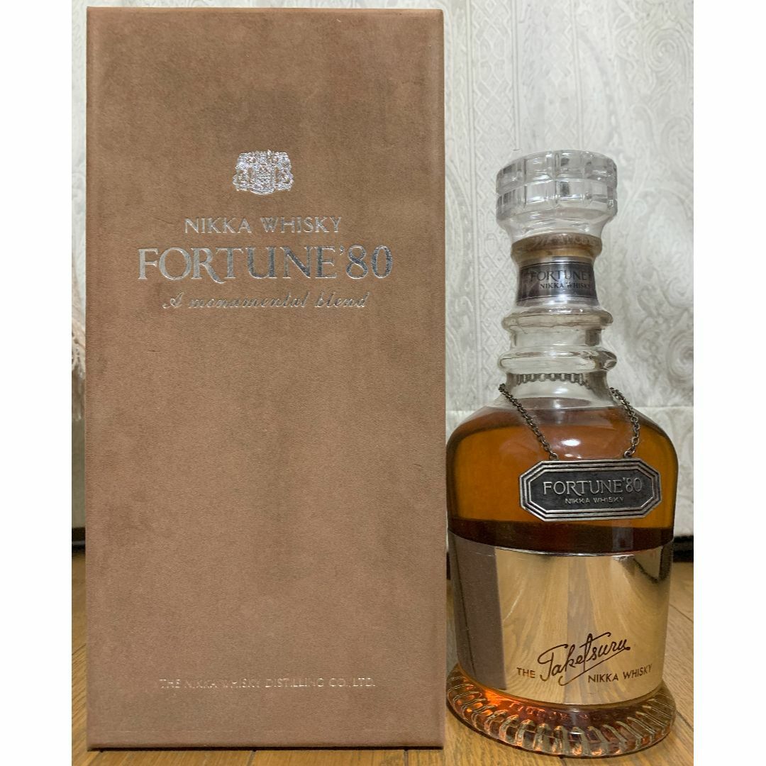 ニッカウヰスキー(ニッカウイスキー)のニッカウヰスキー　Fortune'80 食品/飲料/酒の酒(ウイスキー)の商品写真