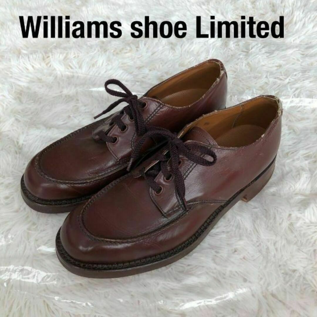 RK古着部屋Williams shoe limited　レザーシューズ　革靴　ブラウン