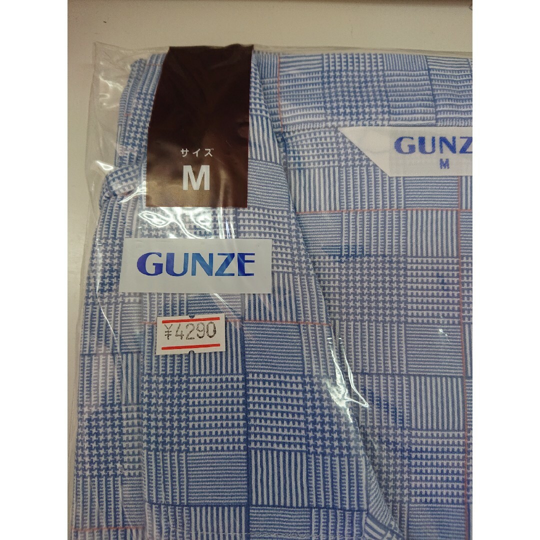 GUNZE(グンゼ)のGUNZE 男性用 パジャマ サイズM ブルー系 メンズのメンズ その他(その他)の商品写真