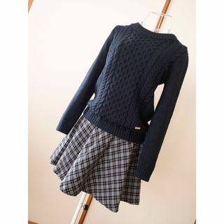 ブルーレーベルクレストブリッジ(BLUE LABEL CRESTBRIDGE)のブルーレーベルクレストブリッジ　ワンピース　36(ひざ丈ワンピース)