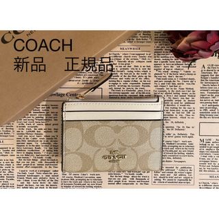 コーチ(COACH)の【コーチ】コインケース　キーリング付き　新品未使用(コインケース)