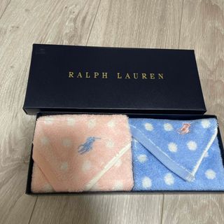 ポロラルフローレン(POLO RALPH LAUREN)のowl様専用⭐️ポロ　ラルフローレン　ハンドタオル2枚セット(ハンカチ)