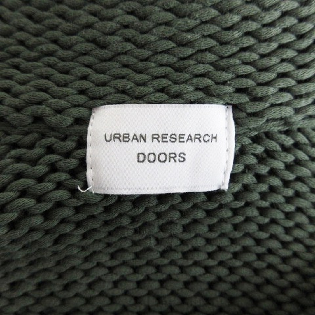 URBAN RESEARCH DOORS(アーバンリサーチドアーズ)のアーバンリサーチ ドアーズ ニット カーディガン 長袖 無地 緑 トップス レディースのトップス(カーディガン)の商品写真