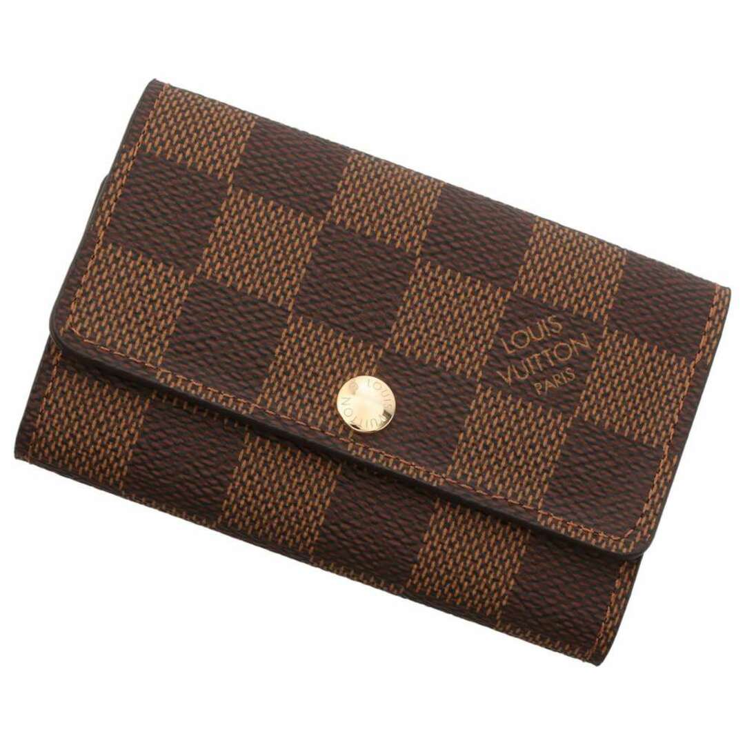 LOUIS VUITTON(ルイヴィトン)のルイヴィトン キーケース 6連 ダミエ・エベヌ ミュルティクレ6 N62630 LOUIS VUITTON ヴィトン 旧型金具 レディースのファッション小物(キーケース)の商品写真