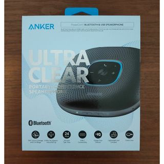 アンカー(Anker)のAnker PowerConf スピーカーフォン（グレー：メタリック）(PC周辺機器)