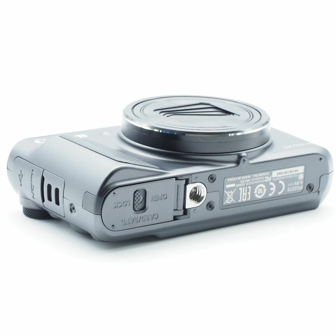 Canon デジタルカメラ PSSX720HSBK 光学40倍ズーム #2762 スマホ/家電/カメラのカメラ(コンパクトデジタルカメラ)の商品写真