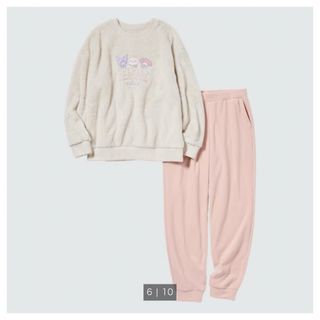 ユニクロ(UNIQLO)のユニクロ　フリースセット(ルームウェア)