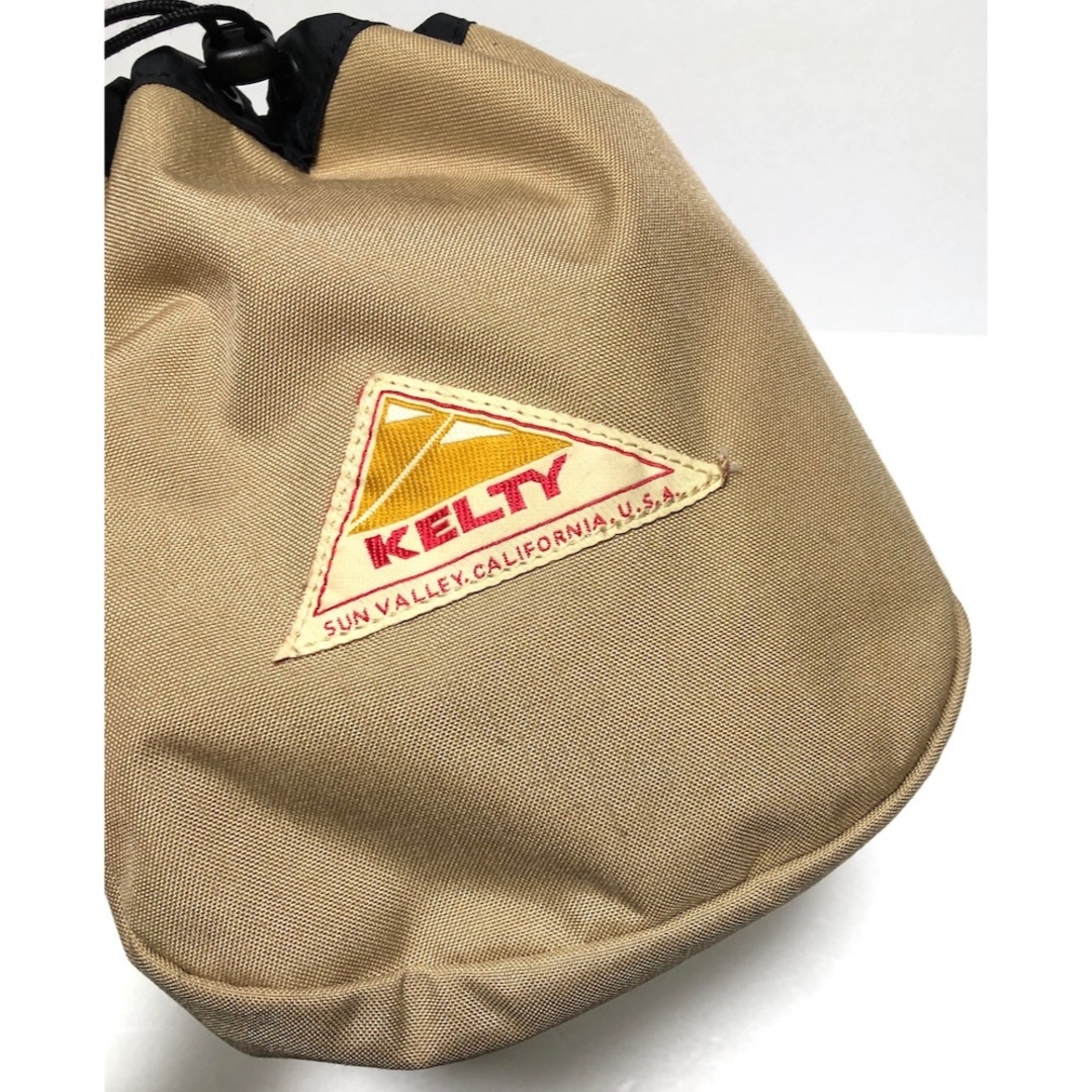 KELTY(ケルティ)のKELTY ケルティ ショルダーバッグ 巾着　ベージュ 2312062 ポーチ レディースのバッグ(ショルダーバッグ)の商品写真