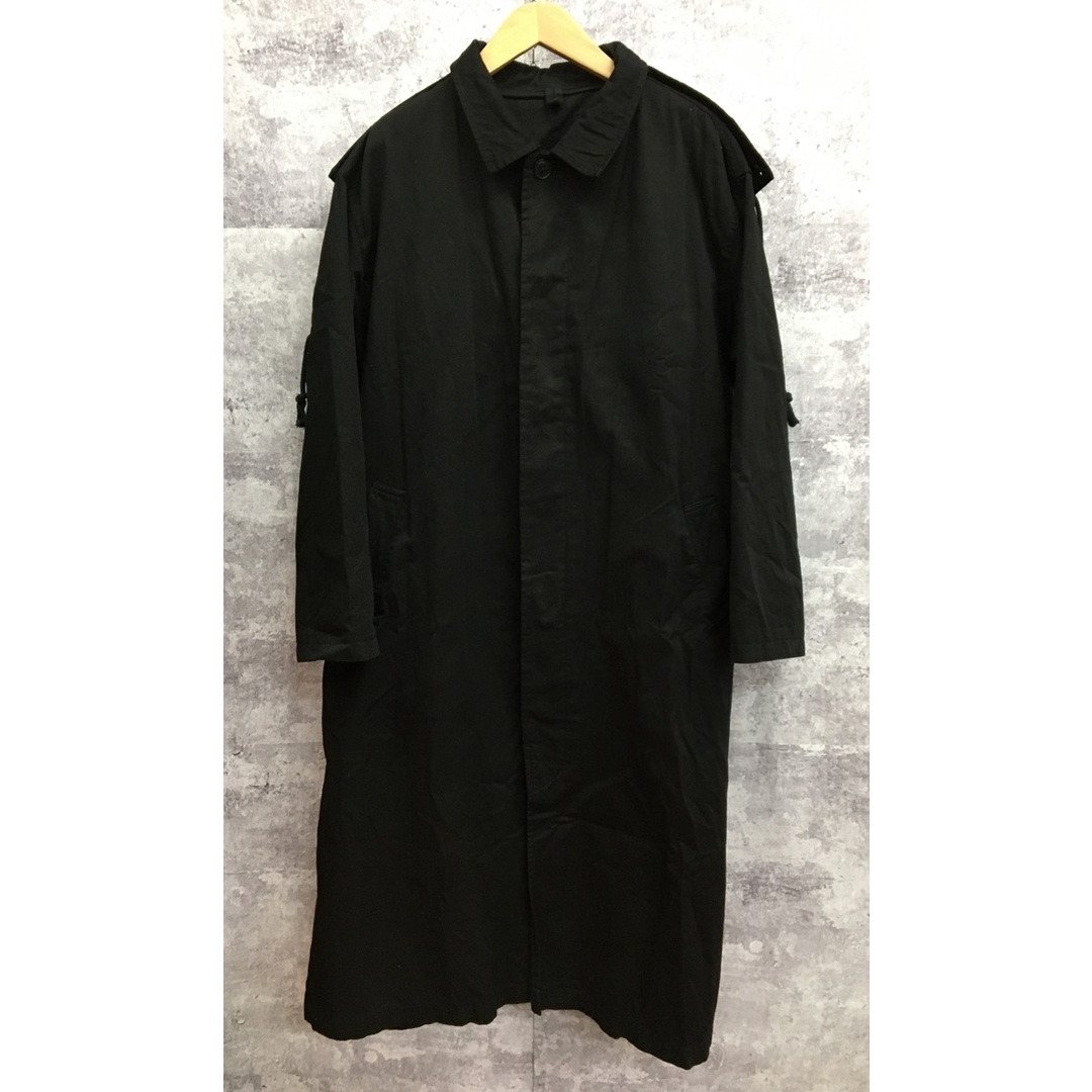 Yohji Yamamoto POUR HOMME(ヨウジヤマモトプールオム)のyohji yamamoto POUR HOMME 16AW ヨウジヤマモトプールオム フーデットステンカラーコート【3346-004】 メンズのジャケット/アウター(ステンカラーコート)の商品写真