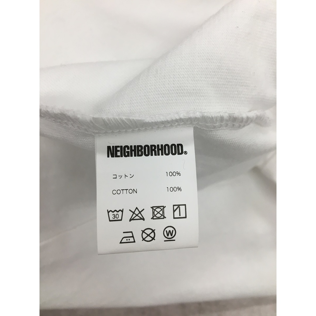 NEIGHBORHOOD(ネイバーフッド)のNEIGHBORHOOD  NH X TAKU OBATA . TEE LS-2 ネイバーフッド ロンT 長袖Tシャツ ホワイト【3349-004】 メンズのトップス(Tシャツ/カットソー(半袖/袖なし))の商品写真