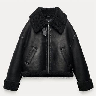 ザラ(ZARA)のZARA コート　ライダースジャケット（新品）(ライダースジャケット)