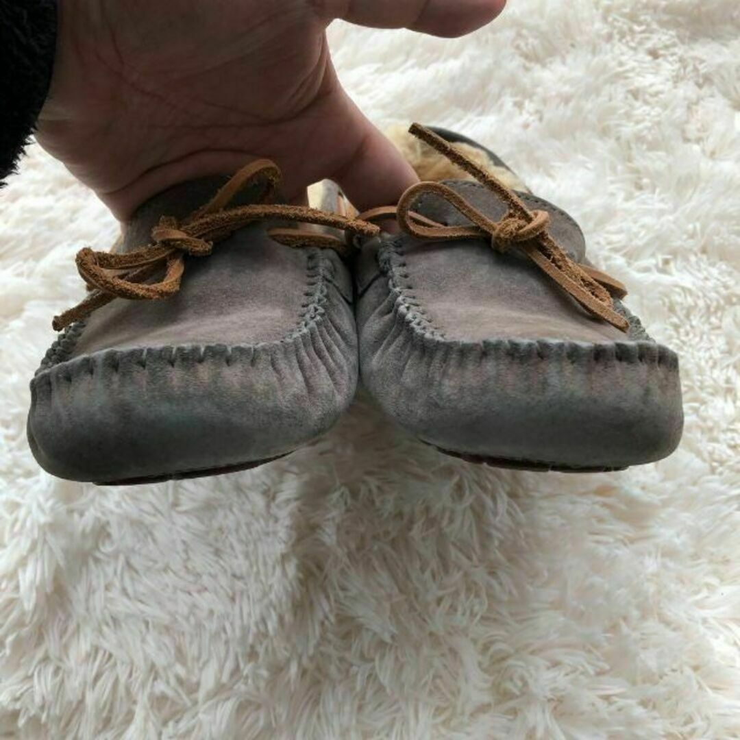UGG アグ モカシン グレー 24cm - モカシン