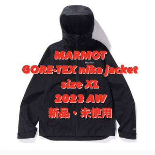 マーモット(MARMOT)のMarmot Gore-Tex nika jacket BLACK XL (マウンテンパーカー)