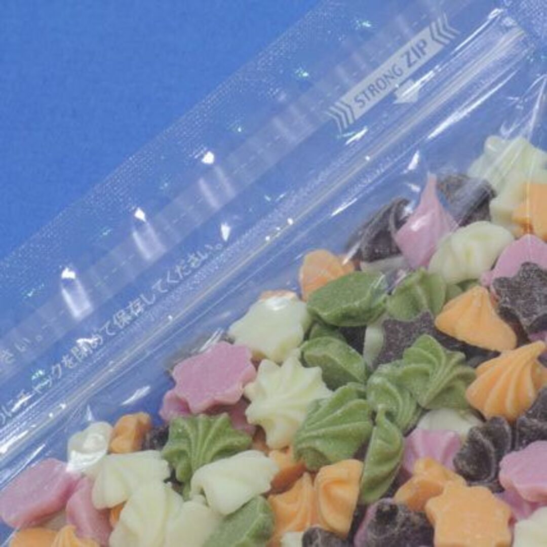 キッスチョコ(５００ｇ)お花のような貝殻のようなキスチョコミックス♪／送料込 食品/飲料/酒の食品(菓子/デザート)の商品写真