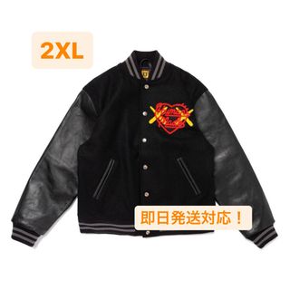 ヒューマンメイド(HUMAN MADE)のHUMAN MADE/KAWS VARSITY JACKET(スタジャン)