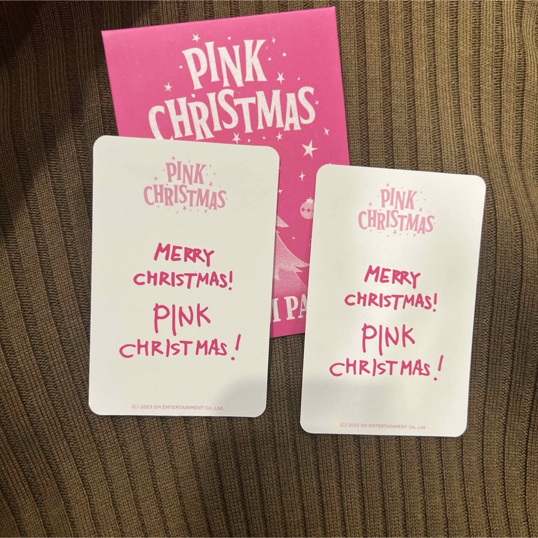 SHINee(シャイニー)のSHINee キー　key トレカ　smcu pink クリスマス エンタメ/ホビーのタレントグッズ(アイドルグッズ)の商品写真